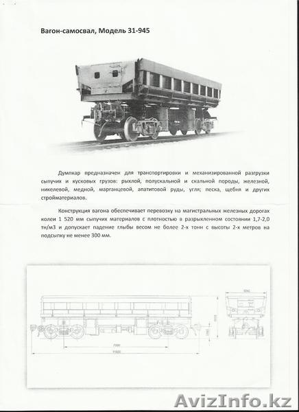 Вагон-самосвал  - Изображение #1, Объявление #349359