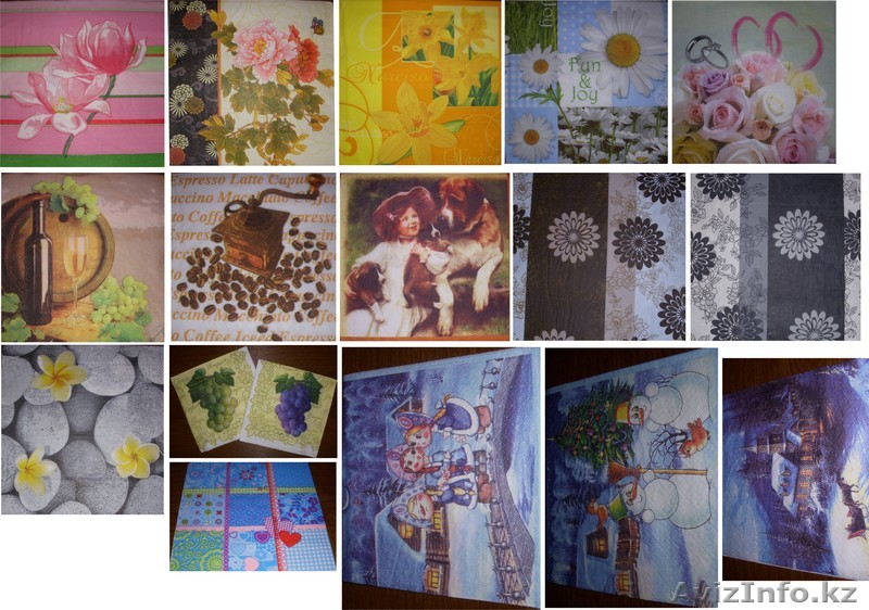  Декоративные салфетки для Декупажа - Изображение #1, Объявление #691955