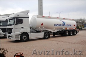 Новые полуприцепы бензовозы и нефтевозы, п-во Турция. - Изображение #1, Объявление #734433