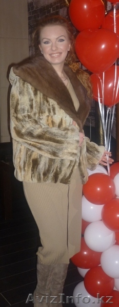 Шуба Авто-Леди:бобёр,глубокий капюшон-норка - Изображение #1, Объявление #781658