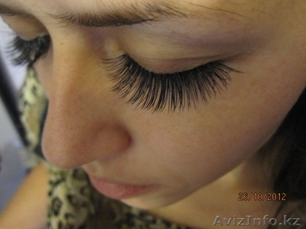 наращивание ресниц на дому. цена 3000 тг. - Изображение #1, Объявление #838816