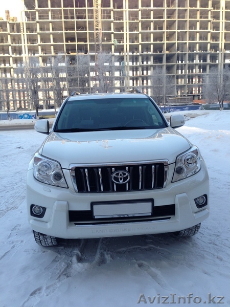 Аренда джипа Land Cruiser Prado 150 (цвет белый жемчуг) - Изображение #1, Объявление #913303