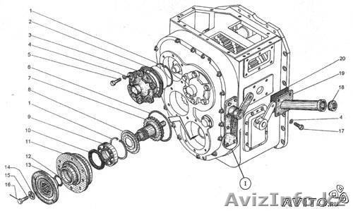 Продаем коробка перемены передач ДЗ.98.10.05.000  на автогрейдер ДЗ-98 - Изображение #1, Объявление #932078