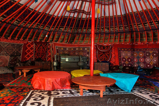 казахская юрта с внутренними оборудованиями - Изображение #1, Объявление #955483