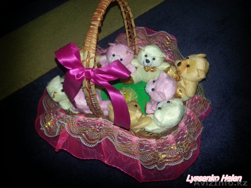 Букеты из мягких игрушек оптом и в розницу - Изображение #1, Объявление #1006904