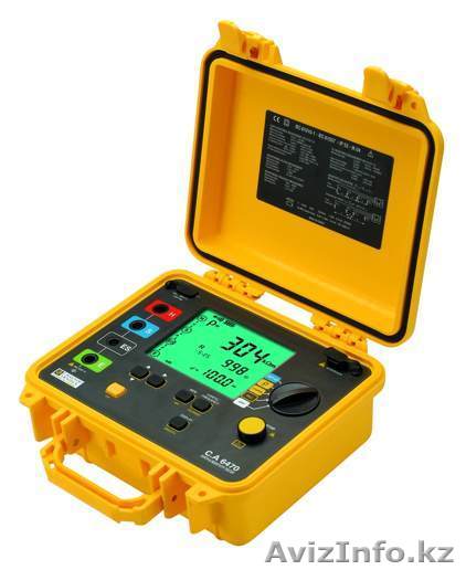 ИЗМЕРИТЕЛЬ СОПРОТИВЛЕНИЯ ЗАЗЕМЛЕНИЯ и УДЕЛ СОПРОТИВЛЕНИЯ ГРУНТА, NEW! - CA 6470 - Изображение #1, Объявление #1039180