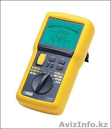 МЕГАОММЕТР (250-500-1000 В) - CA 6521, 6523, 6525 - Изображение #1, Объявление #1039189