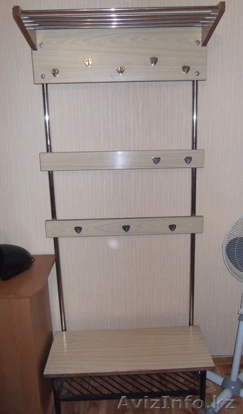 Вешалка в прихожую высокая с полочками - Изображение #1, Объявление #1070109