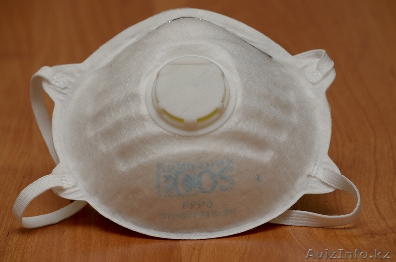 Респиратор серии ECOS PO 1203F с клапаном выдоха, класс защиты FFP3 - Изображение #1, Объявление #1316015