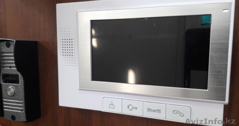 КОМПЛЕКТ ВИДЕОДОМОФОН + КНОПКА ВЫЗОВА - Изображение #1, Объявление #1575563