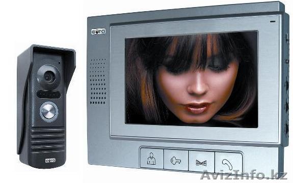 КОМПЛЕКТ ВИДЕОДОМОФОН С ПАМЯТЬЮ + КНОПКА ВЫЗОВА - Изображение #1, Объявление #1575566