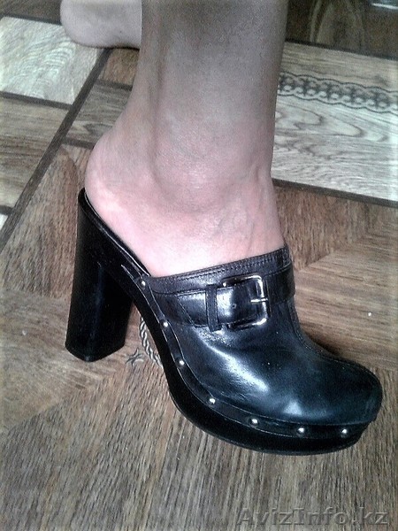 Сабо, Бразилия "AREZZO", кожа, р-р 37, новые. - Изображение #1, Объявление #1640476