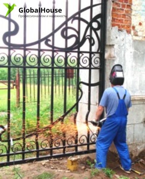  монтаж кованых изделий разного вида - Изображение #1, Объявление #1680950