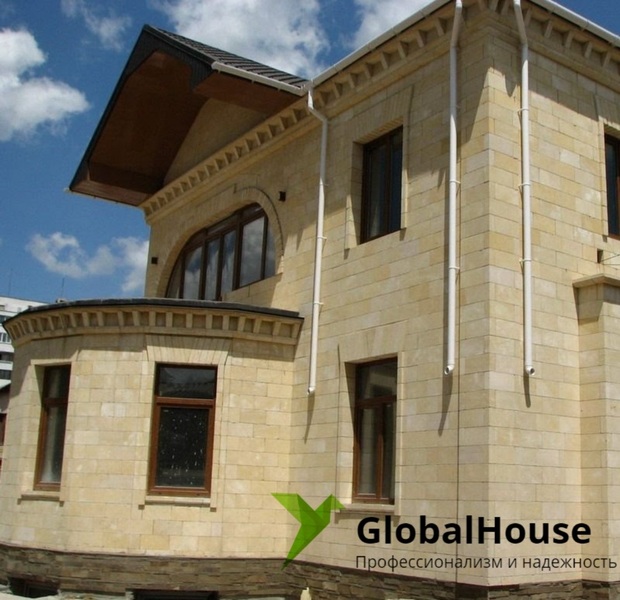 облицовка фасадов травертином и гранитом - Изображение #1, Объявление #1680935