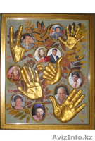 3D композиции рук, свадебные фотоколлажи, слепки рук молодоженов - Изображение #4, Объявление #496189