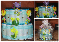 Изготовление тортов из памперсов, пеленок, полотенчиков - Изображение #1, Объявление #276786