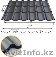 Металлочерепица "Супер Монтерей" - Изображение #2, Объявление #922369
