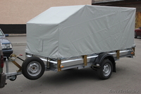 Прицеп для перевозки снегохода КМЗ 8284-51. В Казахстане! В Караганде! - Изображение #1, Объявление #1008070