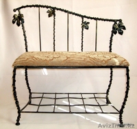 Изготовление кованой металлической мебели, кровать, вешалки - Изображение #4, Объявление #1176073