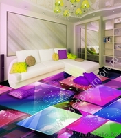 Наливной пол с 3D рисунками и натяжные потолки - Изображение #1, Объявление #1242144