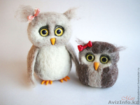 мастер-класс по вляной игрушке из шерсти для  детей  от 10 лет - Изображение #3, Объявление #1307284