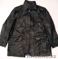 Продам кожанную осеннюю утепленную мужскую куртку 56 размер - Изображение #1, Объявление #1500753