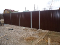 	Монтаж забора из профлиста - Изображение #1, Объявление #1604050