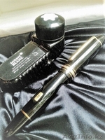 Montblanc - перьевая ручка с золотым напылением (18K). новая. - Изображение #5, Объявление #1640270