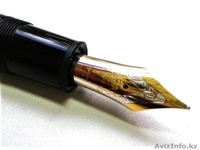 Montblanc - перьевая ручка с золотым напылением (18K). новая. - Изображение #7, Объявление #1640270