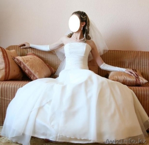 Элегантное свадебное платье ванильного цвета - Изображение #2, Объявление #63868