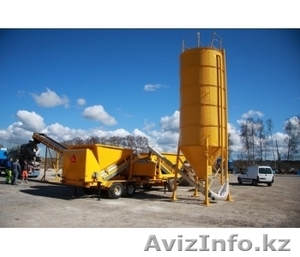 Мобильные и стационарные бетонные заводы от 