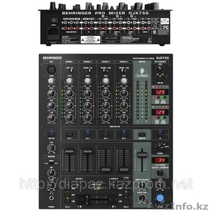 Микшерный пульт 5-ти канальный Behringer DJX 750 PRO MIXER Новый! - Изображение #1, Объявление #371189