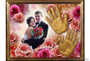 3D композиции рук, свадебные фотоколлажи, слепки рук молодоженов - Изображение #3, Объявление #496189