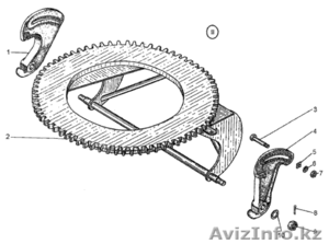 Продаем круг поворотный Д395Б.34.090 на автогрейдер ДЗ-98