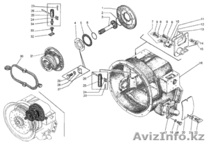 Продаем муфта сцепления в сборе ДЗ.98.10.02.000-1 на автогрейдер ДЗ-98