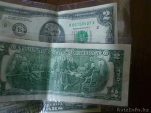 Два доллара США одной купюрой/2 доллара USA - Изображение #2, Объявление #961908