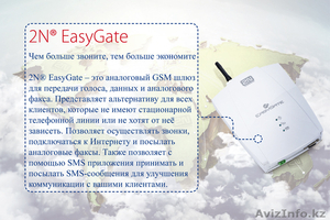 GSM шлюз аналоговый 2N EasyGate (501303) - Изображение #1, Объявление #774384