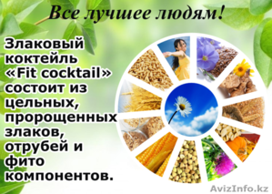 Фитококтейли ( Проросшие зерна пшеницы , овса, гречихи) - Изображение #2, Объявление #1311030