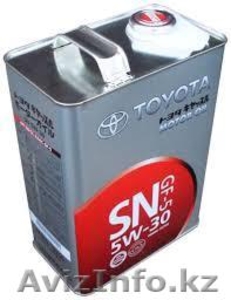 Продаем cинтетическое всесезонное моторное масло TOYOTA 5W30, 5W-30, SN/GF-5. - Изображение #1, Объявление #1347922