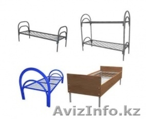 Кровати металлические для времянок,  кровати для бытовок,  кровати железные оптом