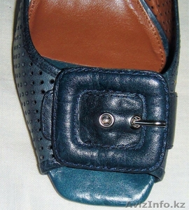Туфли летние, кожаные, размер 38, б/у. - Изображение #2, Объявление #1640484