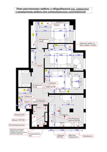 Планировочное решение квартир, домов, нежилых помещение, дизайнер - Изображение #4, Объявление #1671827