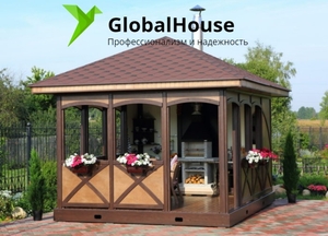 Строительная компания ТОО «GlobalHouse» производит работы по строительству бесед - Изображение #1, Объявление #1680914