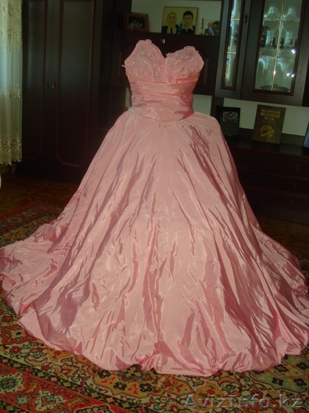 Нежное розовое платье на проводы, свадьбу - Изображение #1, Объявление #316214