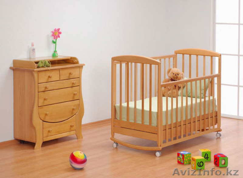 Детские кроватки из натурального дерева. Россия - Изображение #1, Объявление #401329