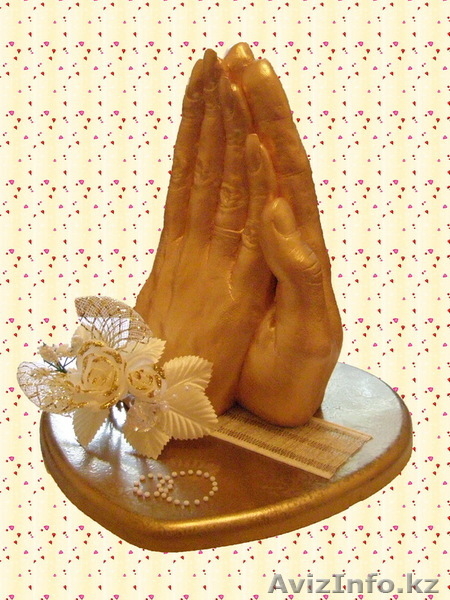 3D композиции рук, свадебные фотоколлажи, слепки рук молодоженов - Изображение #2, Объявление #496189