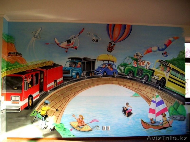 Интерьерная аэрография - Изображение #6, Объявление #641754