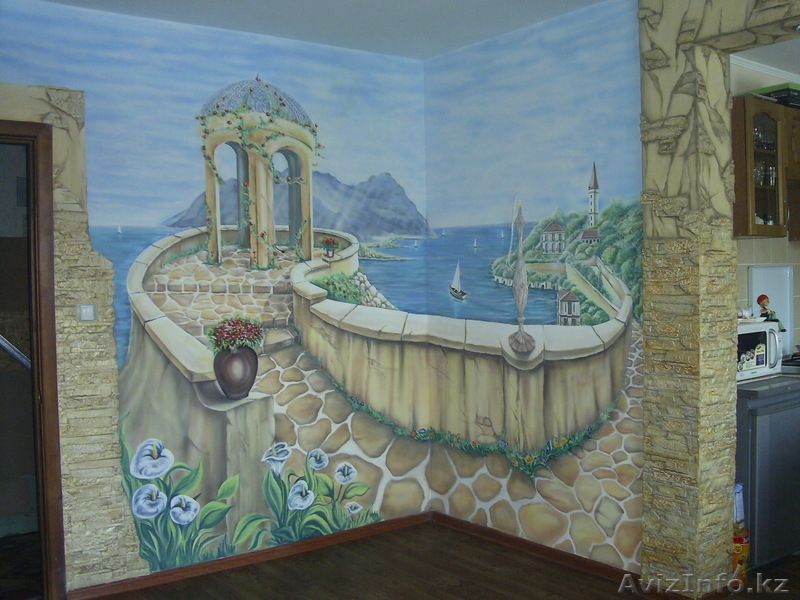 Интерьерная аэрография - Изображение #3, Объявление #641754