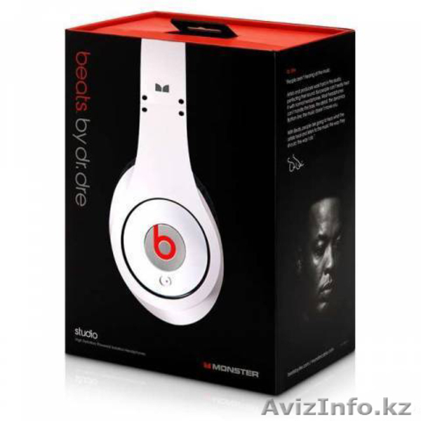 Наушники Monster Beats by  Dr. Dre STUDIO (высокочастотный звук)  - Изображение #1, Объявление #715247