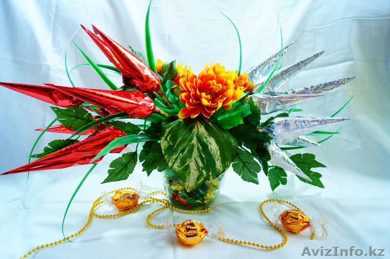 Букеты из конфеток.Стильно,вкусно,красиво! - Изображение #4, Объявление #794373